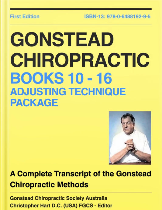 The Gonstead Technique (books 10-16) E-Book